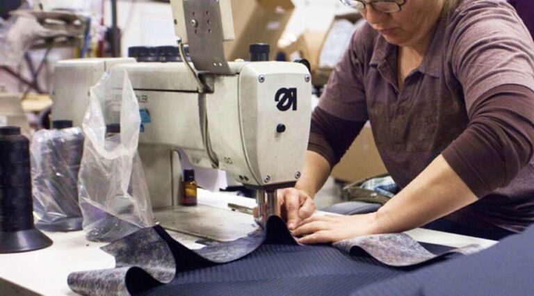 fabricación de vestiduras industriales